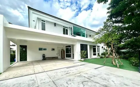 ให้เช่าบ้านเดี่ยวแต่งสวยพร้อมอยู่ โครงการมัณฑนา2บางนากม7 ใกล้เมกะบางนา600เมตร