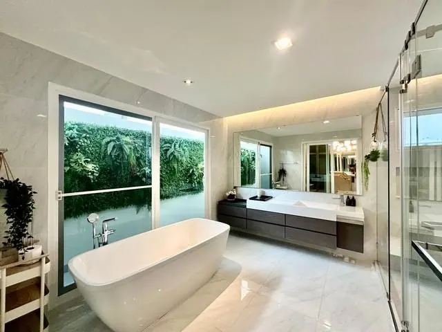 ให้เช่าบ้านเดี่ยวแต่งสวยพร้อมอยู่ โครงการมัณฑนา2บางนากม7 ใกล้เมกะบางนา600เมตร