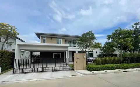ขายบ้านเดี่ยว หมู่บ้านมัณฑนา เวสต์เกต ใกล้ตลาดบางใหญ่ ตรงข้ามห้างเซ็นทรัลเวสต์เกต ขนาดที่ดิน 122.3 ตรว.พื้นที่ใช้สอย 286 ตรม