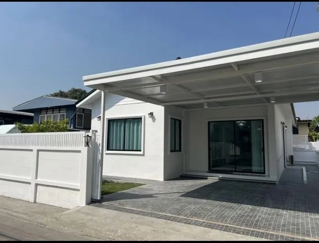บ้าน บ้านชั้นเดียวบางนากม.8 4980000 บาท. 3 นอน 60 sq.wa 0 ngan 0 RAI ใกล้กับ อิเกียบางนา ราคานี้ดีสุดในย่าน บ้านเพิ่งสร้างใหม่ พร้อมอยู่