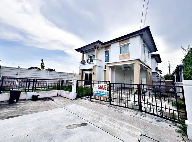 บ้านเดี่ยว 2 ชั้น หมู่บ้าน พฤกษาวิลเลจ 15 เทพารักษ์ – วงแหวน สมุทรปราการ (หลังริม ถูกสุดในโครงการ)