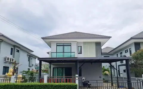 ขายบ้านเดี่ยว 2 ชั้นติดถนนสุขุมวิท ใกล้โรบินสัน บ้านฉาง ระยอง  ทำเลดีที่สุดในบ้านฉาง ใกล้นิคมมาบตาพุด