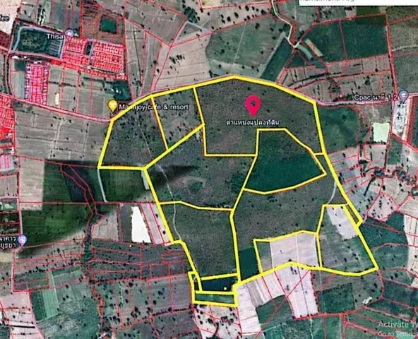 ขายที่ดินผังสีม่วง 518 ไร่ หนองกี่ กบินทร์บุรี ปราจีนบุรี ราคาไร่ละ 500,000 บาท