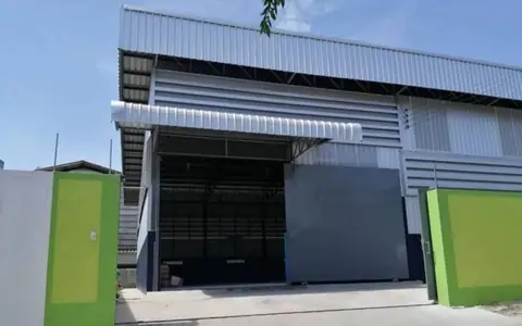 ให้เช่าโกดังใหม่​ (พึ่งสร้างเสร็จ)​   หมู่ที่4​ ตำบลโคกขาม​ อำเภอเมืองสมุทรสาคร​ จังหวัดสมุทรสาคร