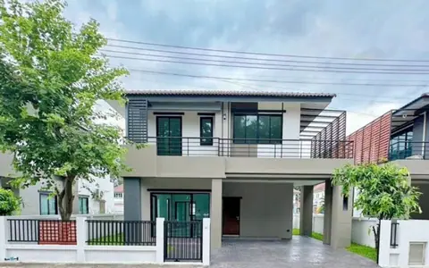 บ้านผ่อนตรง บ้านสร้างใหม่ ในโครงการ บ่อสร้าง อ.สันกำแพง จ.เชียงใหม่