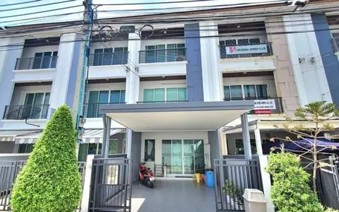 ให้เช่าทาวน์โฮม 3 ชั้น สไตล์ Modern บ้านกลางเมือง S-Sense ศรีนครินทร์ 46/1 ใกล้รถไฟฟ้าสายสีเหลือง สถานีสวนหลวงร.9