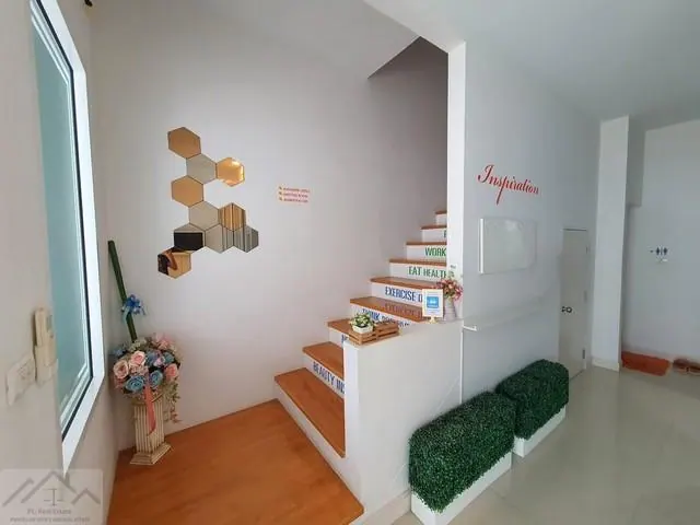 ให้เช่าทาวน์โฮม 3 ชั้น สไตล์ Modern บ้านกลางเมือง S-Sense ศรีนครินทร์ 46/1 ใกล้รถไฟฟ้าสายสีเหลือง สถานีสวนหลวงร.9