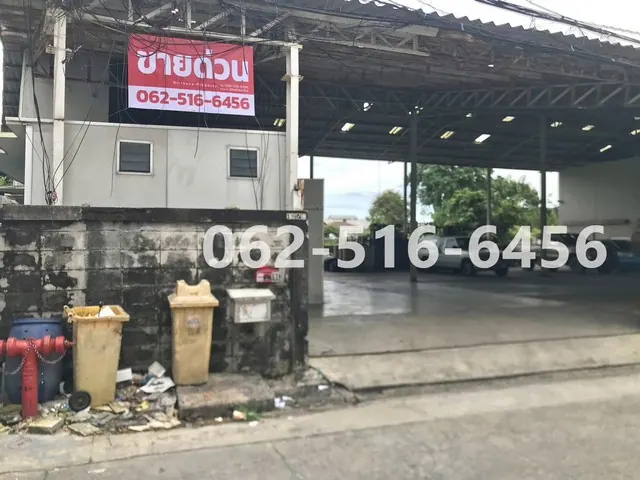 Land with warehouse for sale in On Nut 46, 517 sq.wah, THB 28.435 million
