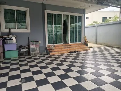 บ้านแปลงสุดท้ายพื้นที่เยอะ !!! ขายบ้านทาวน์โฮมหมู่บ้าน ณัฐกร วิลเลจ แหลมฉบัง บางละมุง ชลบุรี
