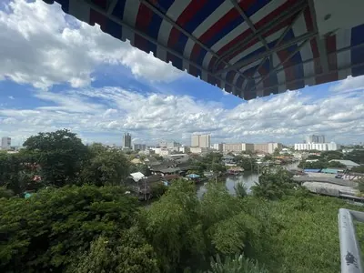 หาไม่ได้แล้ว!! คอนโด ติดริมน้ำ ใจกลางฝั่งธน "บ้านบางขุนนนท์ ริมน้ำ" 41.19 ตร.ม ชั้น 7 ห้องมุม เห็นวิวน้ำเต็มๆ ใกล้เซ็นทรัล ปิ่นเกล้า