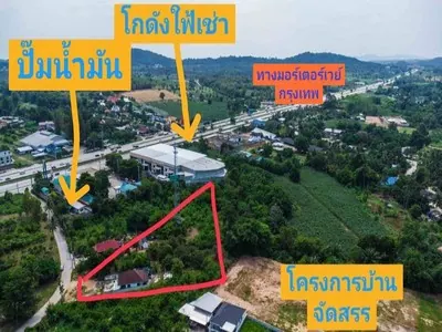 ขายที่ดินพร้อมสิ่งปลูกสร้าง 1ไร่!! อ่างมาบปะชัน ไกล้มอร์เตอร์เวย์ ต.โป่ง อ.บางละมุง ชลบุรี พัทยา !!