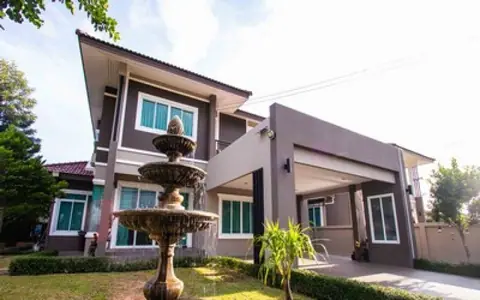 บ้านสวยในฝัน!! บ้านเดี่ยว 2 ชั้น โครงการเดอะ เฮาส์ โซลูชั่น The House Solution อ.เมือง นครราชสีมา (โคราช)  บนพื้นที่ขนาด 126 ตารางวา