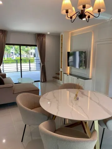 LV53506 ให้เช่า บ้านทาวน์โฮม พลีโน่ สุขุมวิท-บางนา 2 Pleno Sukhumvit-Bangna 2 ใกล้Mega bangna เฟอร์นิเจอร์ครบพร้อมอยู่