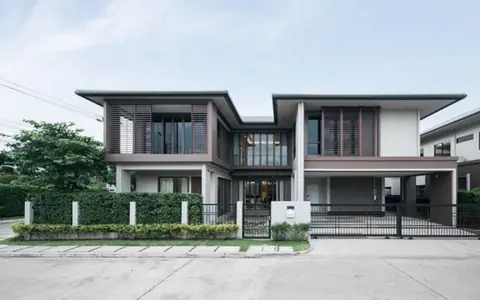 ให้เช่าบ้านเดี่ยว 2 ชั้น บุราสิริ กรุงเทพกรีฑา ที่ดิน 79.2 ตร.ว. พื้นที่ใช้สอย 300 ตร.ม.