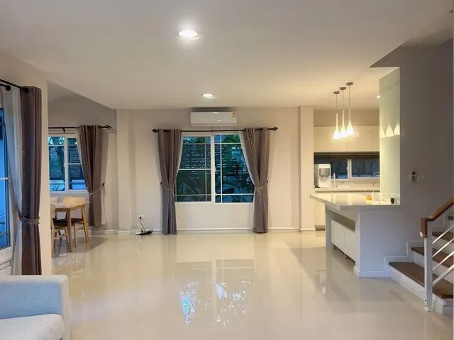 LVPP53510 ให้เช่า บ้านเดี่ยว มัณฑนา พระราม 9 – ศรีนครินทร์ Manthana Rama 9 – Srinakarin บ้านเดี่ยวสไตล์โมเดิร์น