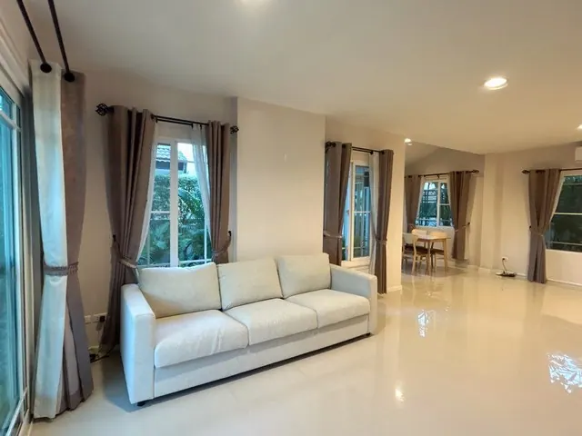 LVPP53510 ให้เช่า บ้านเดี่ยว มัณฑนา พระราม 9 – ศรีนครินทร์ Manthana Rama 9 – Srinakarin บ้านเดี่ยวสไตล์โมเดิร์น