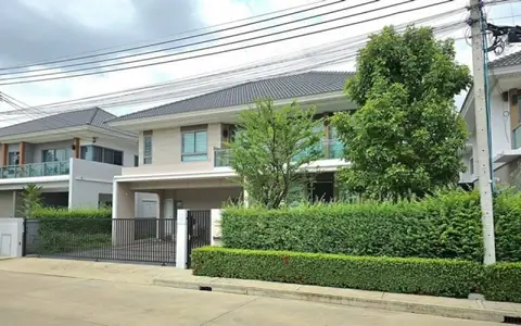 H0454 บ้านเดี่ยว House for sell 4 bedrooms พระราม 9-กรุงเทพกรีฑา Rama 9-Krungthep Kreetha 061-8689361