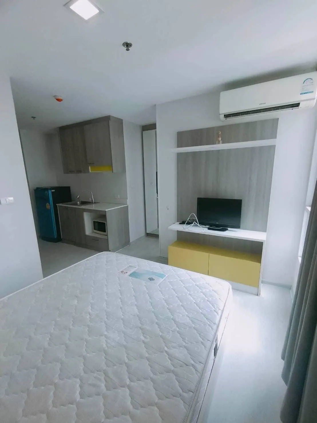 คอนโดกรีเน่ แจ้งวัฒนะ ห้องสตูดิโอ เฟอร์ครบ 7,500/m. Tel.0958195559