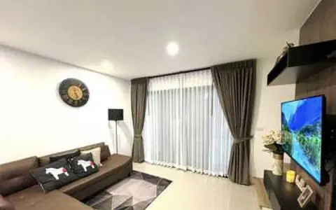 ทาวน์โฮมใหม่ให้เช่ากรุงเทพกรีฑา  Patio ศรีนครินทร์-พระรามเก้า แต่งครบ Fully Furnishe