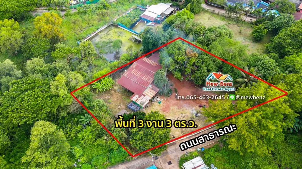 ด่วน...บ้านไม้พร้อมที่ดิน ใกล้ตลาด ขนาด 3 งาน 3 ตารางวา ต.ประจันตคาม อ.เมืองประจัน จ.ปราจีน