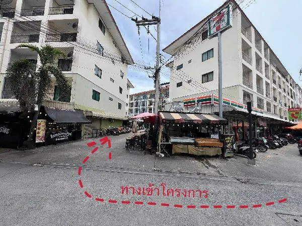ขายด่วน!! อาคารพานิชย์หลังริม โครงการ Doodee city พร้อมกิจการหอพัก, ตู้ซักผ้าหยอดเหรียญและตู้กดน้ำ