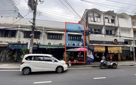 ขาย อาคารพาณิชย์ย่านศิริราช ทำเลทองค้าขายสะดวก ติดถนนอรุณอมรินทร์ บางกอกน้อย