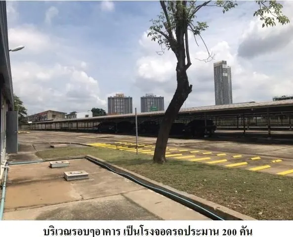 ให้เช่าที่ดิน 21ไร่ โกดัง พร้อมอาคาร 4 อาคาร ที่จอดรถกว่า 200 คัน ใกล้เซนทรัลเวสเกต ถนนรัตนาธิเบศร์ นนทบุรี ให้เช่า รหัสC6441