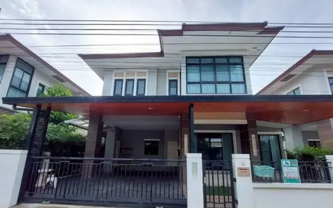 ขายบ้านเดี่ยว 2 ชั้น 53.4ตรว.พร้อมอยู่สภาพสวยมาก หมู่บ้านลัดดาวิลล์ โครงการ 4