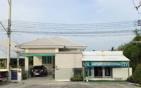 ขายบ้านเดี่ยวหมู่บ้านณัฐรียา 61 ตรว.พร้อมร้านค้า อ.เมืองเพชรบุรี