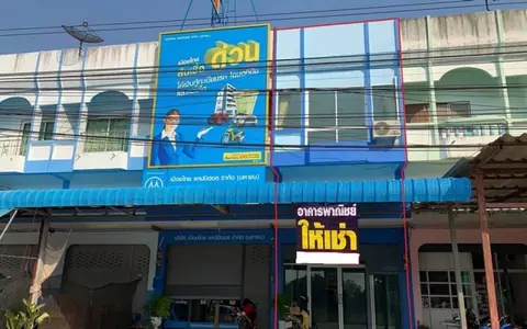 ให้เช่า อาคารพาณิชย์ 2ชั้นครึ่ง พื้นที่ 27 ตร.ม. ปราณบุรี