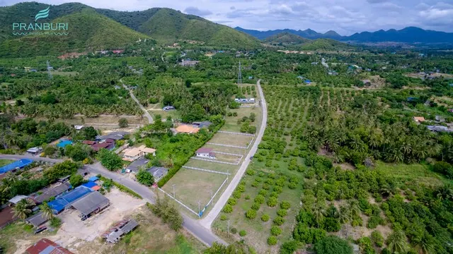 ขายที่ดิน 340 ตร.ว. วิวภูเขา แปลงหัวมุม ต.หนองตาแต้ม อ.ปราณบุรี