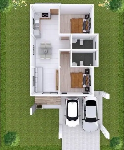 บ้านสั่งสร้าง บ้านเดี่ยว 2.39 ล้านบาท (บ้านหนองใหญ่)  อุดรธานี