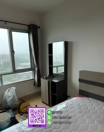 ให้เช่า คอนโด IRIS Avenue Onnuch - Suvarnabhumi ห้องสตูดิโอ 27 ตรม. ชั้น 8 ใกล้ Airport Link ลาดกระบัง