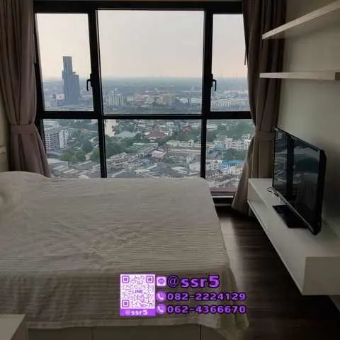 SP0057R ให้เช่า คอนโด Wyne Sukhumvit ขนาด 42 ตรม. ชั้น 28 ใกล้ BTS พระโขนง