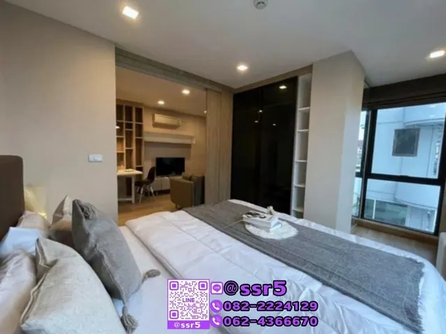 SP0089R ให้เช่า คอนโด The Ace Ekamai ขนาด 42 ตรม. ชั้น 4 ใกล้รถไฟฟ้า BTS เอกมัย