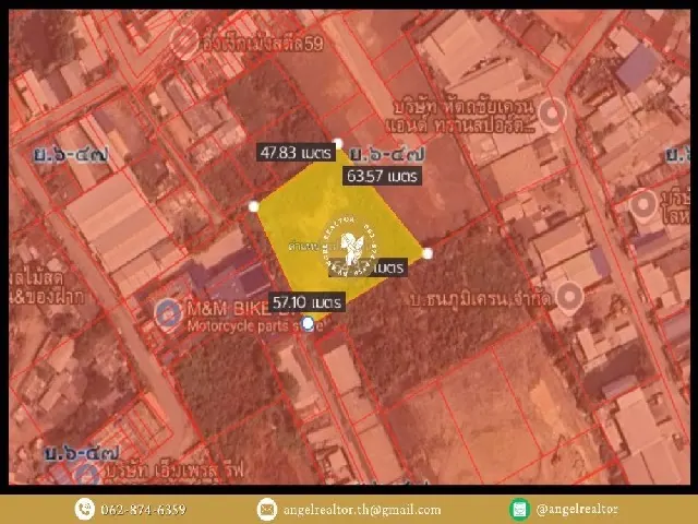 ขายที่ดิน พระราม2-สะแกงาม 2-0-11.5 ไร่ 150 ม.จากวงแหวน แปลงสวย ถมแล้ว  อยู่ใกล้ซอยสะแกงาม 30