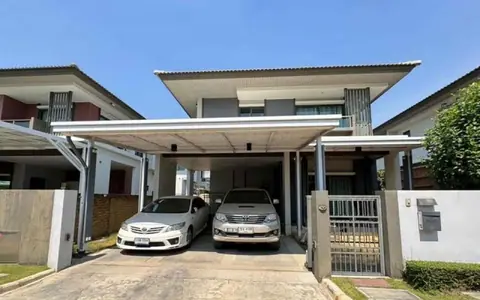 ขายบ้านเดี่ยวบุราสิริราชพฤกษ์ 345 (หลังถูกสุดในโครงการ) พร้อมอยู่ ฟรีดาวน์