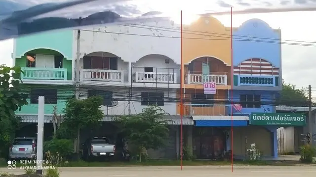 ขายด่วน ตึกแถว​ ต่ำกว่าราคาประเมิน ติดถนน ทำเลค้าขาย อ.ห้างฉัตร จ.ลำปาง