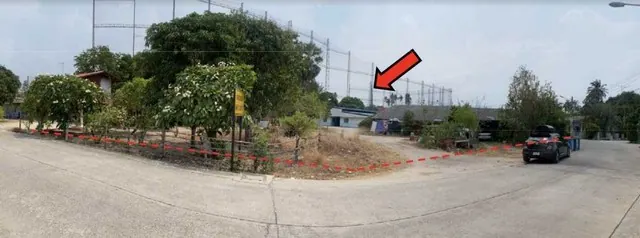 ขายที่ดินเปล่า 6-3-05.0 ไร่ หน้ากว้าง 97.00 เมตร ความลึกอยู่ที่ 122.50 มีสภาพที่ดินเสมอถนน จังหวัดชลบุรี
