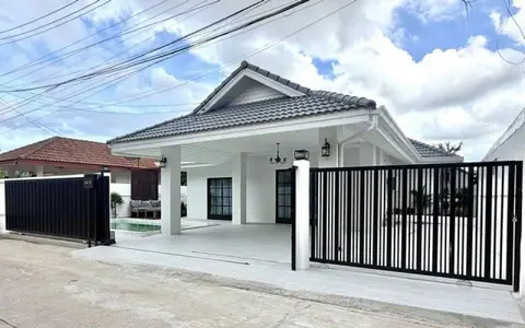 บ้านเดี่ยว Pool Villa ซอยสยามฯ  ใกล้ตลาดไร่วนาสินธุ์  ใกล้ทางขึ้นทางด่วน Motorway