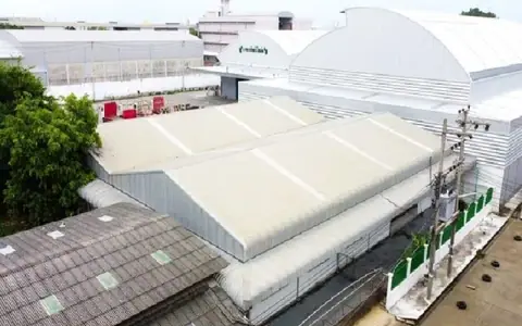 ขายโรงงาน บางปลา กล้ถนนเทพารักษ์ 200 เมตร เนื้อที่ 384 ตร.ว. ถนนซอยกว้างประมาณ 10 เมตร