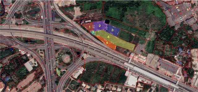 ขายที่ดิน 10-3-8.3 ไร่ ติดถนนรัตนาธิเบศร์ ใกล้ MRT บางรักน้อยท่าอิฐ 80 เมตร ผังเมืองสีน้ำตาล ย.8 เหมาะทำคอนโด/สำนักงาน หน้ากว้าง 212 ม.