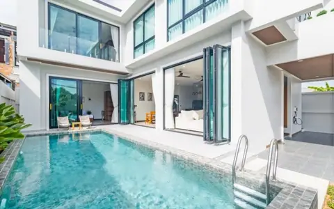 Brand new 3 bedrooms house for rent at Cherngtaley Laguna Phuket