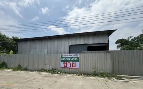 โกดังพร้อมที่ดิน บางใหญ่ ซอยนามชุ่ม1 ในทำเลศักยภาพ เดินทางเข้าออกสะดวก