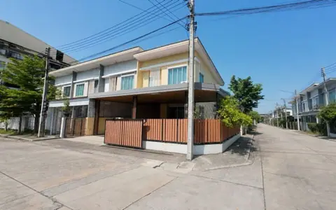 พฤกษาวิลล์77 พุทธมณฑลสาย4 บ้านสวยพร้อมอยู่ หลังมุม ทำเลดี