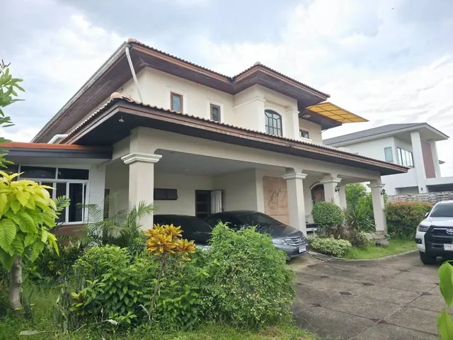 ขายถูกมาก บ้านเดี่ยว 2 ชั้น เค.ซี. เลควิว (K.C.Lakeview) ถ.รามคำแหง118 เขตสะพานสูง กรุงเทพมหานคร 286 ตรว. แปลงใหญ่ ร่มรื่น ติดเลค