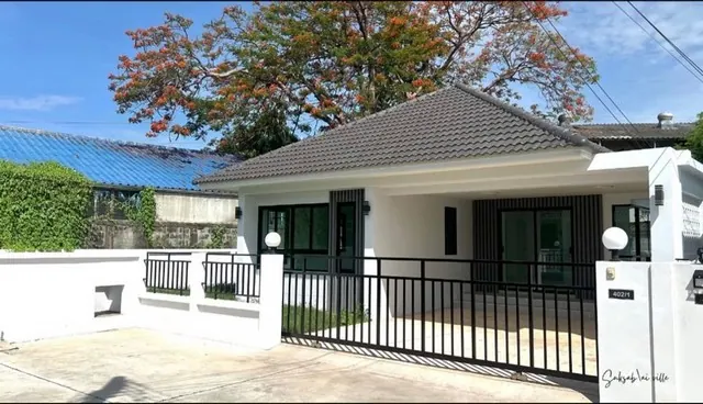 บ้านเดี่ยว 1 ชั้น พร้อมที่ดิน  พื้นที่ใช้สอย 105 ตร.ม. เพียง 2.4 ล้าน ต.จอหอ จ.นครราชสีมา