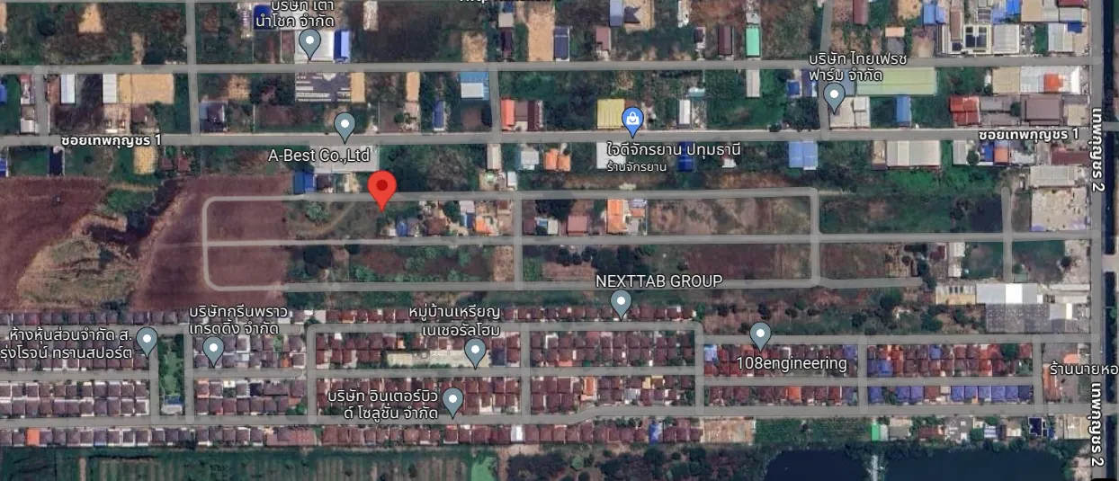 ขาย ที่ดิน 100 ตร.ว. คลองหนึ่ง ผังสีม่วง คลองหลวง เทพกุญชร ใกล้หมู่บ้านเหรียญเนเชอรัลโฮม
