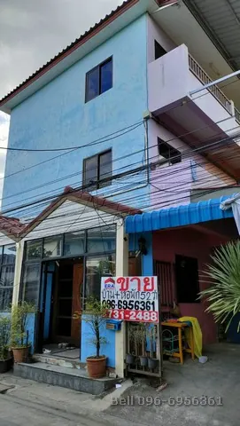 ขายโฮมออฟฟิต 3 ชั้น 7 ล. 52 ตร.ว. ลาดพร้าว 101 ซ.42 พร้อมโอน ต่อเติมเต็มพื้นที่ ใกล้วัดบึงทองหลาง