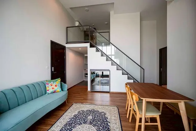 For Sell C Ekkamai Sukhumvit 63 Loft Type 2bed plus 76sqm 41st Floor closed to BTS Ekkamai